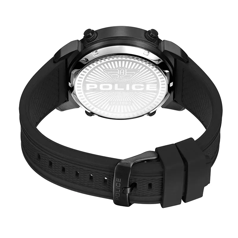 Police Rotor Black Dial Men's Watch- PEWJP2228502